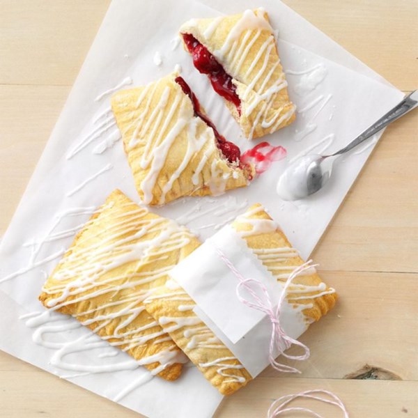 Quick cherry turnovers