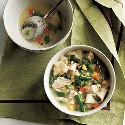 Quick chicken and dumplings