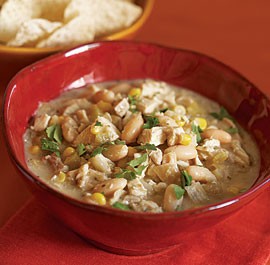 Quick chicken chili