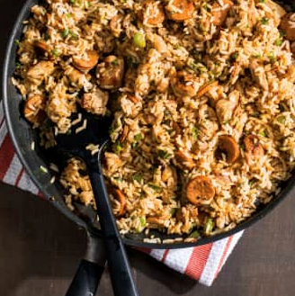 Quick chicken jambalaya