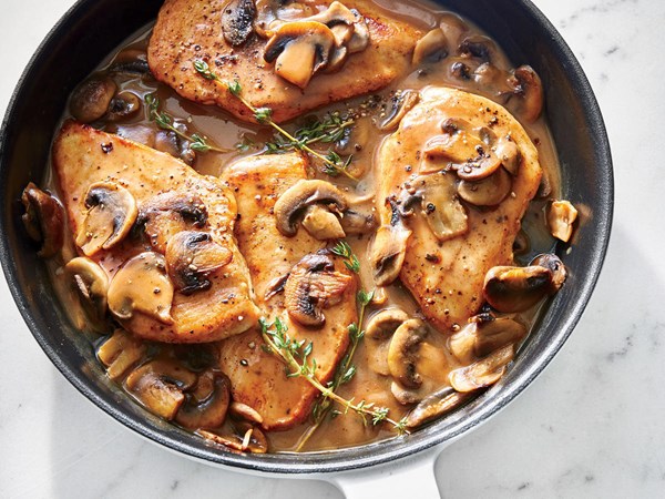 Quick chicken Marsala