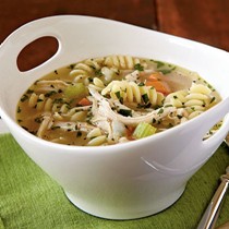 Quick chicken noodle soup