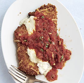 Quick chicken Parmesan