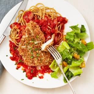 Quick chicken Parmesan