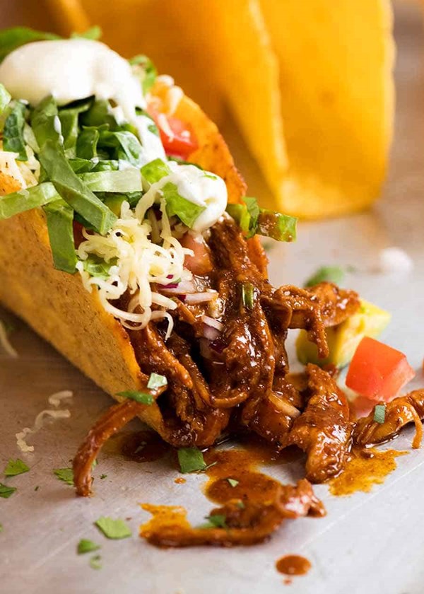 Quick chicken tacos 