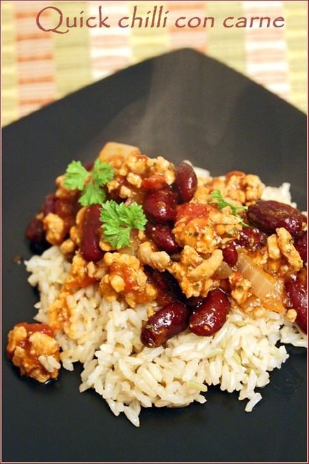 Quick chilli con carne