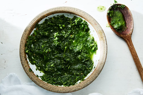 Quick cilantro chutney