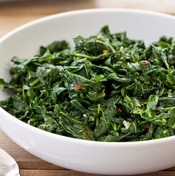 Quick collard greens