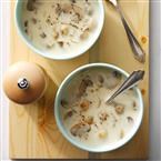 Quick cream of mushroom soup