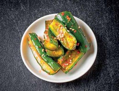Quick cucumber kimchi