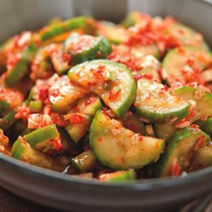 Quick cucumber kimchi