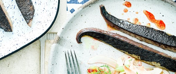 Quick cured mackerel
