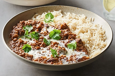 Quick dhal with smoked chilli butter