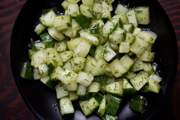 Quick dill pickle relish