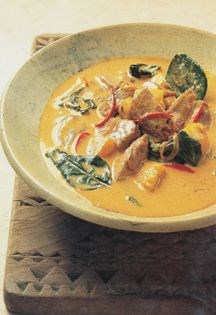 Quick duck curry