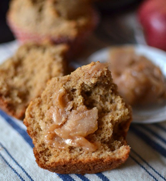 Quick, easy and moist whole wheat muffins