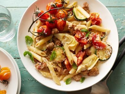 Quick farmer's market pasta