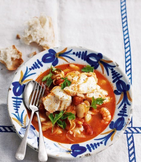 Quick fish stew