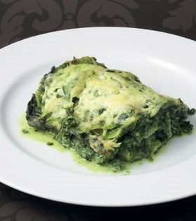 Quick-fix spinach lasagne