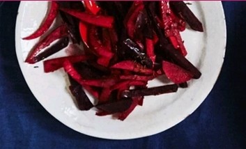 Quick-fried root veg