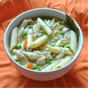 Quick, hearty chicken noodle soup