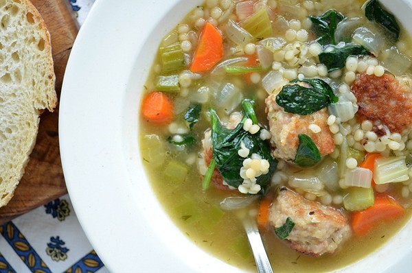 Quick Italian wedding soup