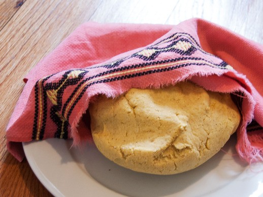 Quick masa dough