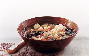 Quick minestrone soup