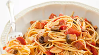 Quick mushroom ragu