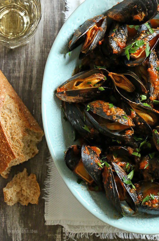 Quick mussels fra diavolo