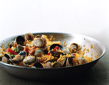Quick paella