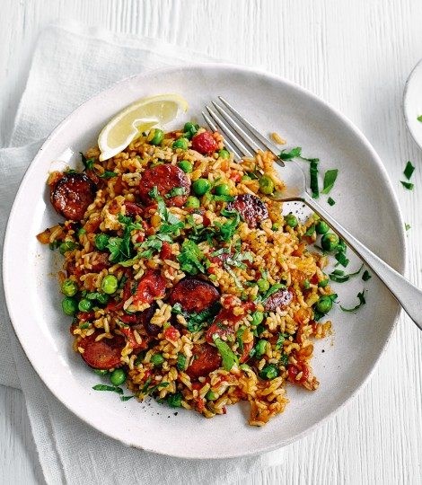 Quick paella