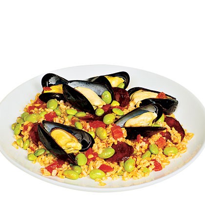 Quick paella