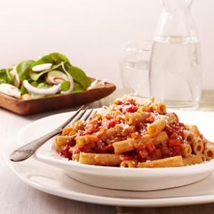 Quick pasta Bolognese