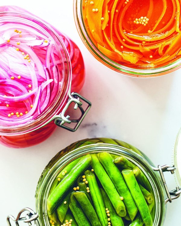 Quick-pickle any vegetable 