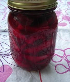 Quick pickled onions & beets