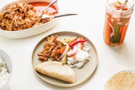 Quick-pickled vegetables
