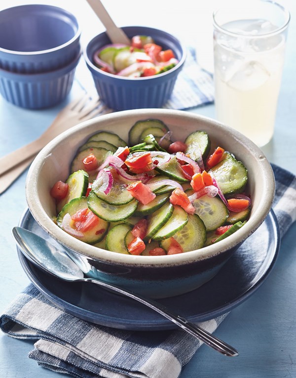 Quick-pickled vegetables