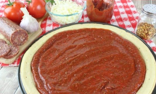 Quick pizza sauce