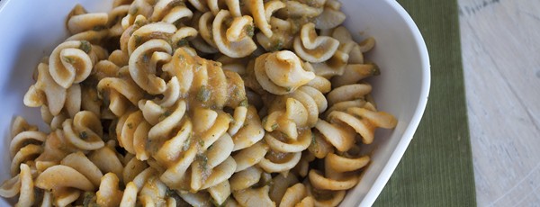 Quick pumpkin-sage pasta
