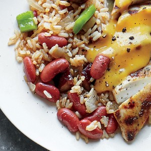 Quick red beans and rice