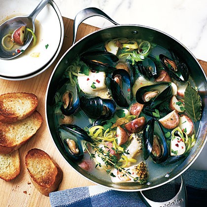 Quick seafood stew