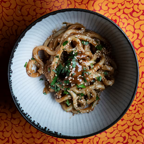 Quick sesame noodles