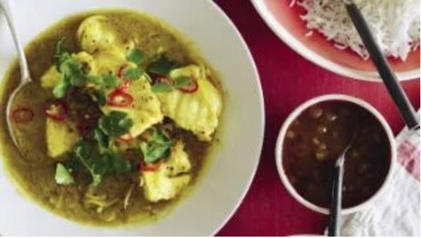Quick South Indian-style fish curry