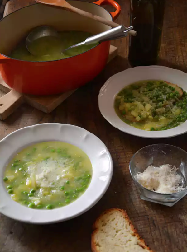 Quick spring soup