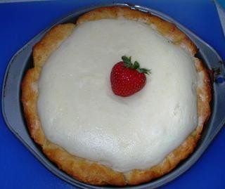 Quick summer cheesecake