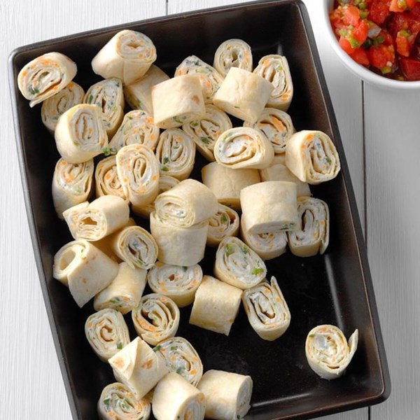 Quick tortilla pinwheels