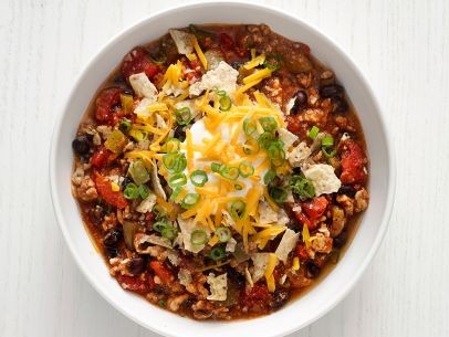 Quick turkey chili