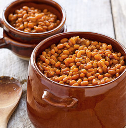 Quicker Boston baked beans