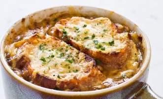 Quicker French onion soup
